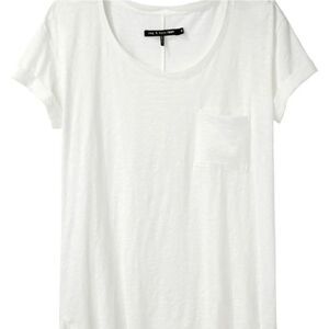 1State Linen Blend Slub‎ Pocket T-Shirt
